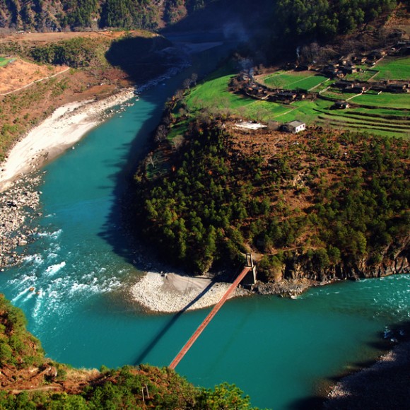 怒江大峡谷风光摄影
