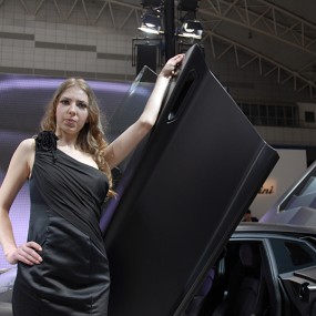 五一车展拍车模4.30