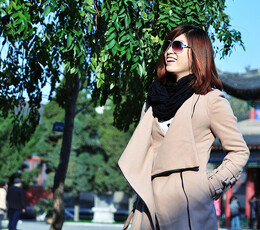 漂亮的东北女孩