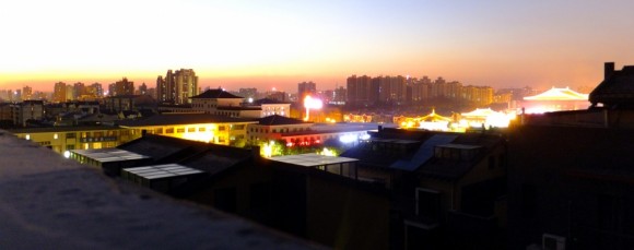 曲江白天与夜晚的印象